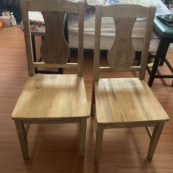 Natural Wood Chairs