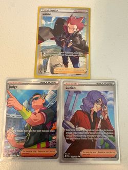 Pokémon Trainer Supporter Cards Lot of 3