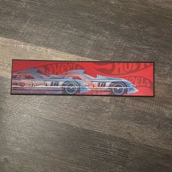Hot Wheels Holographic Sign
