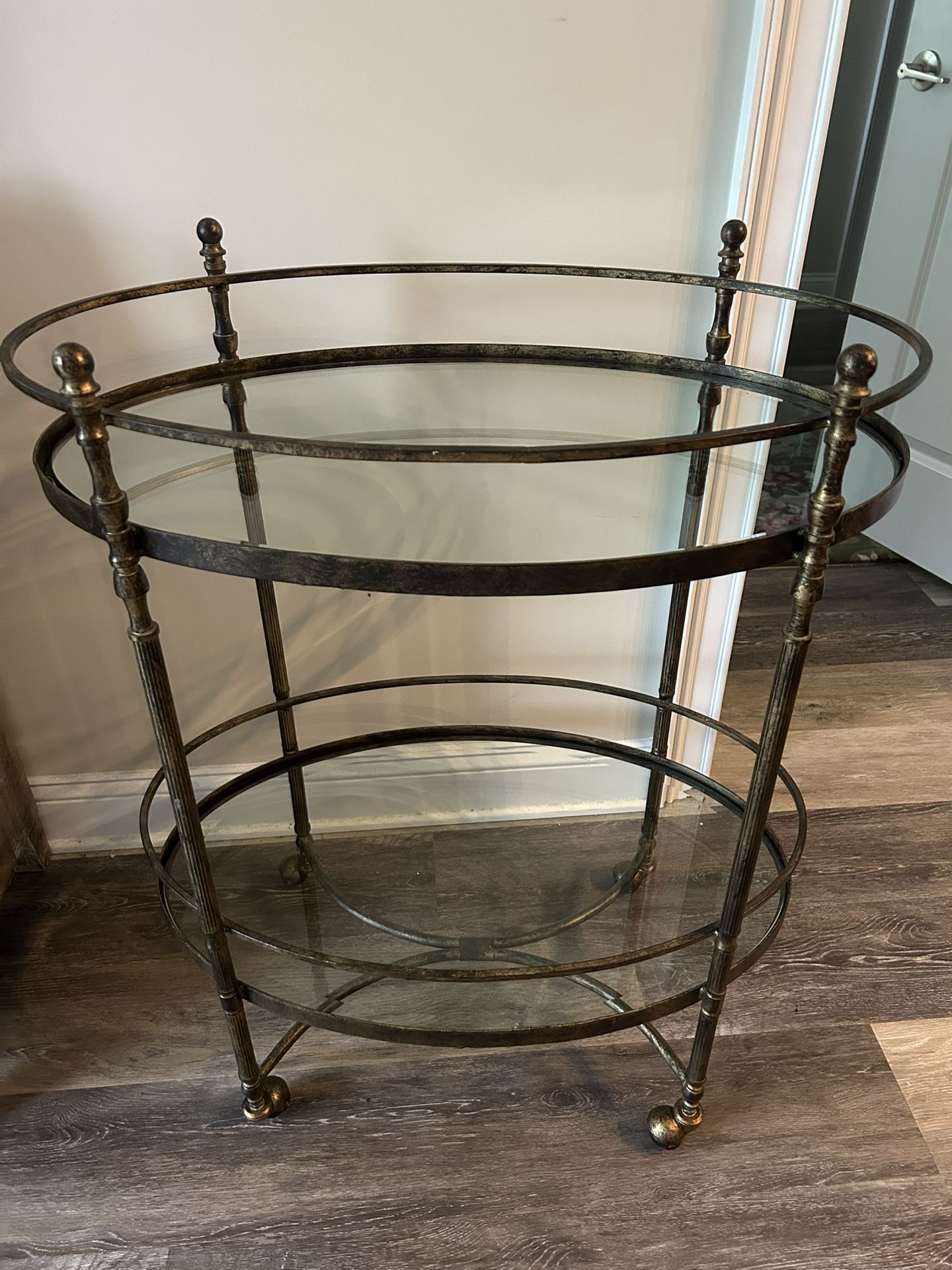 Beautiful Bar Cart With Wheels