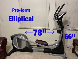 Pro-form  elliptical  -  $100