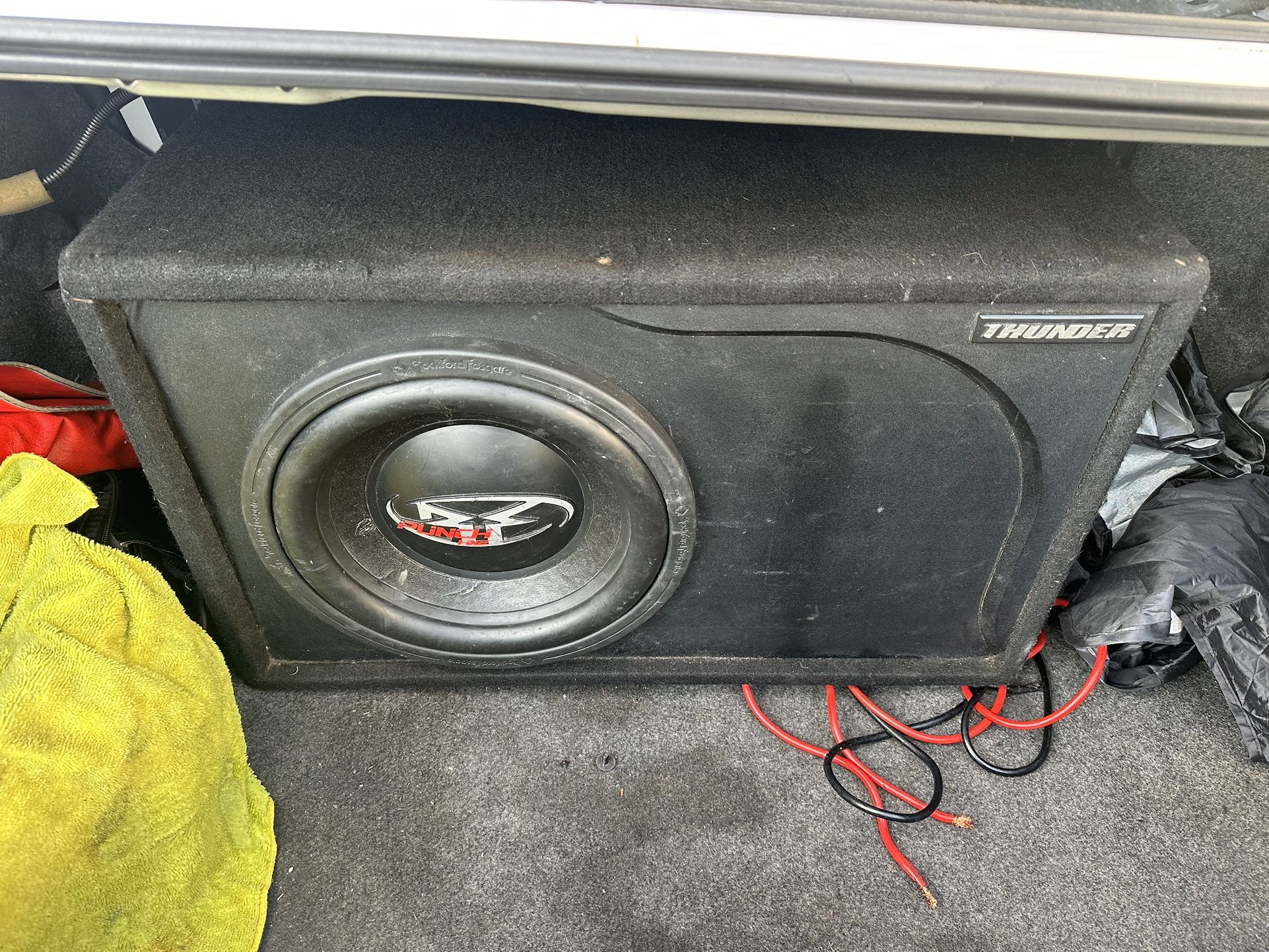 Rockford Fosgate Punch HX2 12” Sub In Ported Box