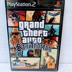 Grand Theft Auto San Andreas Playstation 2 PS2 