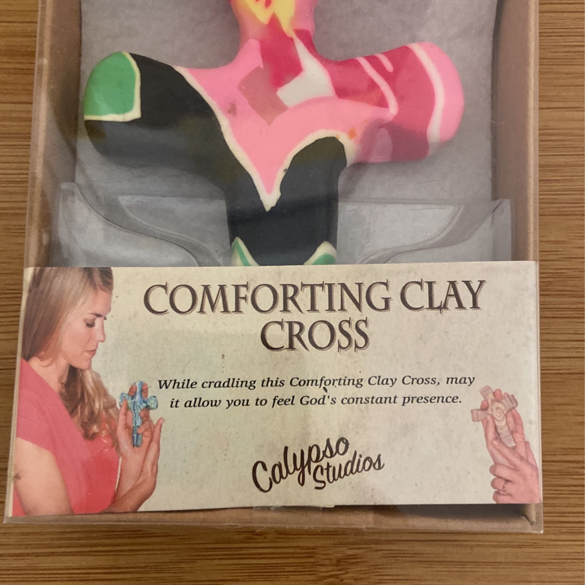Clay Comfort Cross
