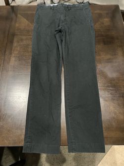 Polo Ralph Lauren Men’s Black Chino Pants Straight Fit Twill 32x34