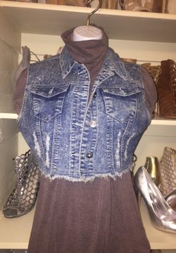 Denim vest