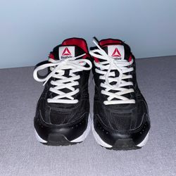 Reebok Black and Red 71/2 womens