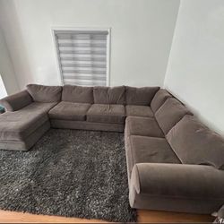 Macys Fabric sectional
