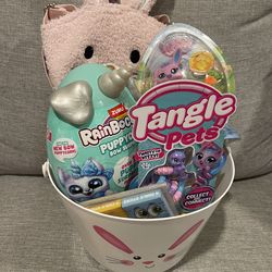 Girl’s Rainbocorns Pets Easter Basket