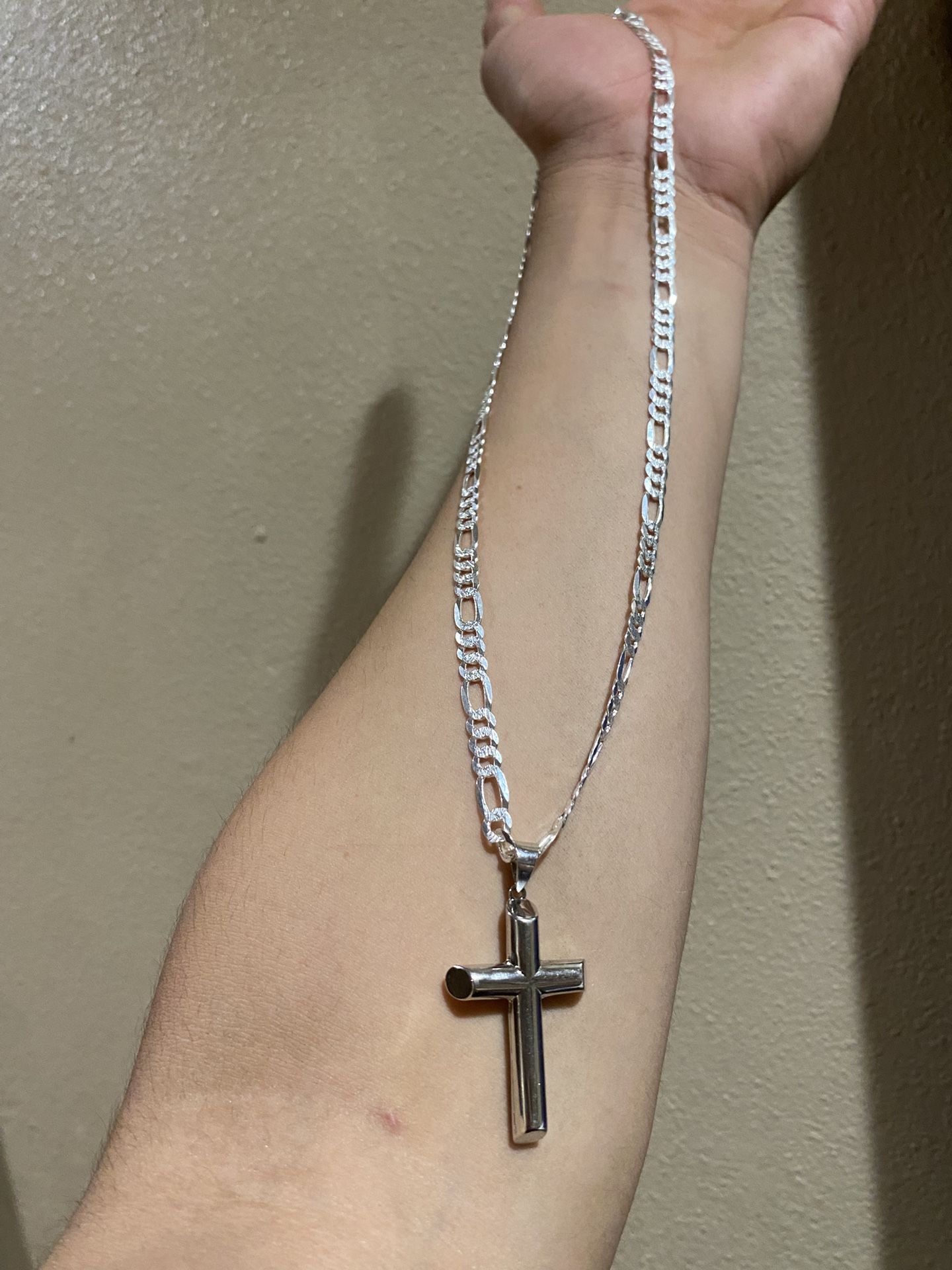 925 Silver Figaro chain