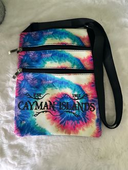 Cayman Islands Tie-Dye Crossbody Bag