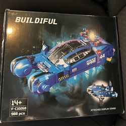 Blade Runner Deckard's Police Spinner Car 2049 Compatible Building Block Set