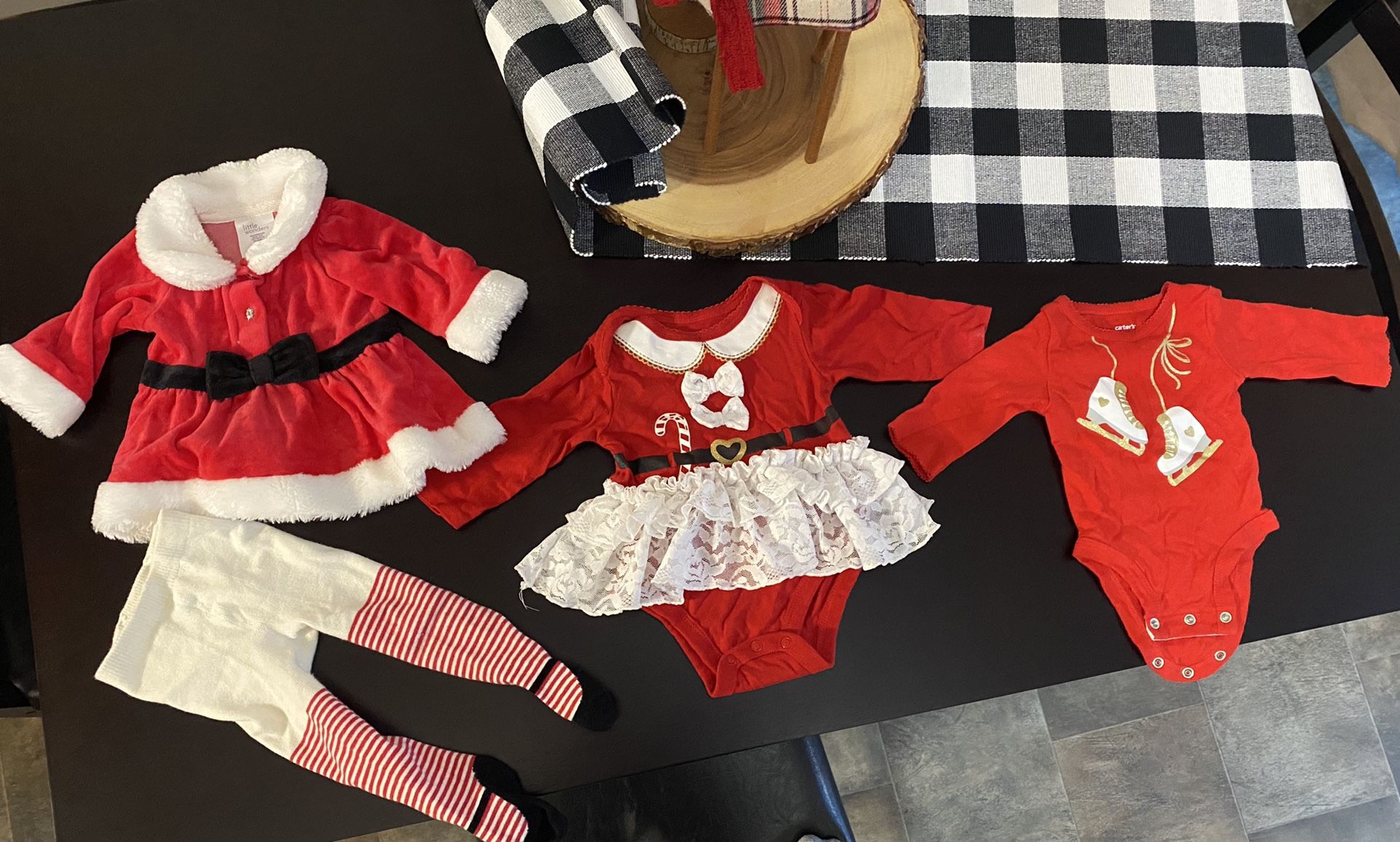 Baby Girl Christmas Outfit