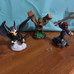 Skylanders Giants Characters Triple Pack Lot - Sonic Boom Sprocket Stump Smash
