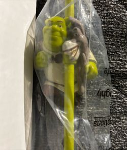 2007 Shrek&Donkey Collectible Straw