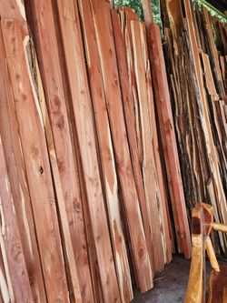 CEDAR BOARDS AND OTHER WOODS
