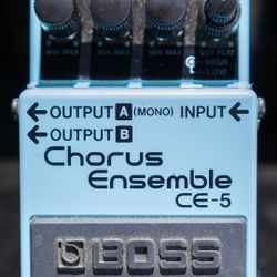 Boss Chorus Ensemble CE-5 | chorus pedal