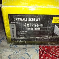 Drywall Screws 6 X 1-1/4 In Grabber brand