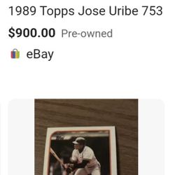 Awesome Duo Jose Uribe Cards