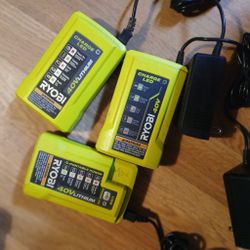 RYOBI
40V Lithium-Ion Charger with USB Port