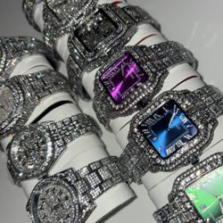 Luxury Iced Out Mens Watch + Box & Papers | Vegas Meet Or Ship Today