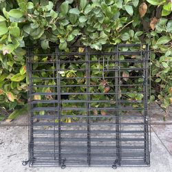 Two dog kennels