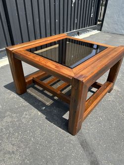 Vintage Rustic Style Side Table