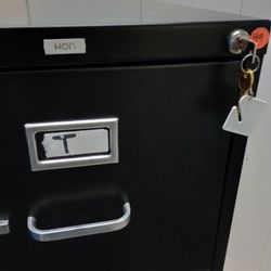 Metal File Cabinet 4 Available With Key. $ 70 Each 