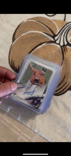 Houston Astros! 2021 Luis Garcia Rookie On Card Auto.