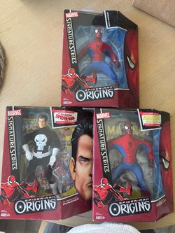 Marvel Signature Series Spiderman Origins Punisher Spider-Man
