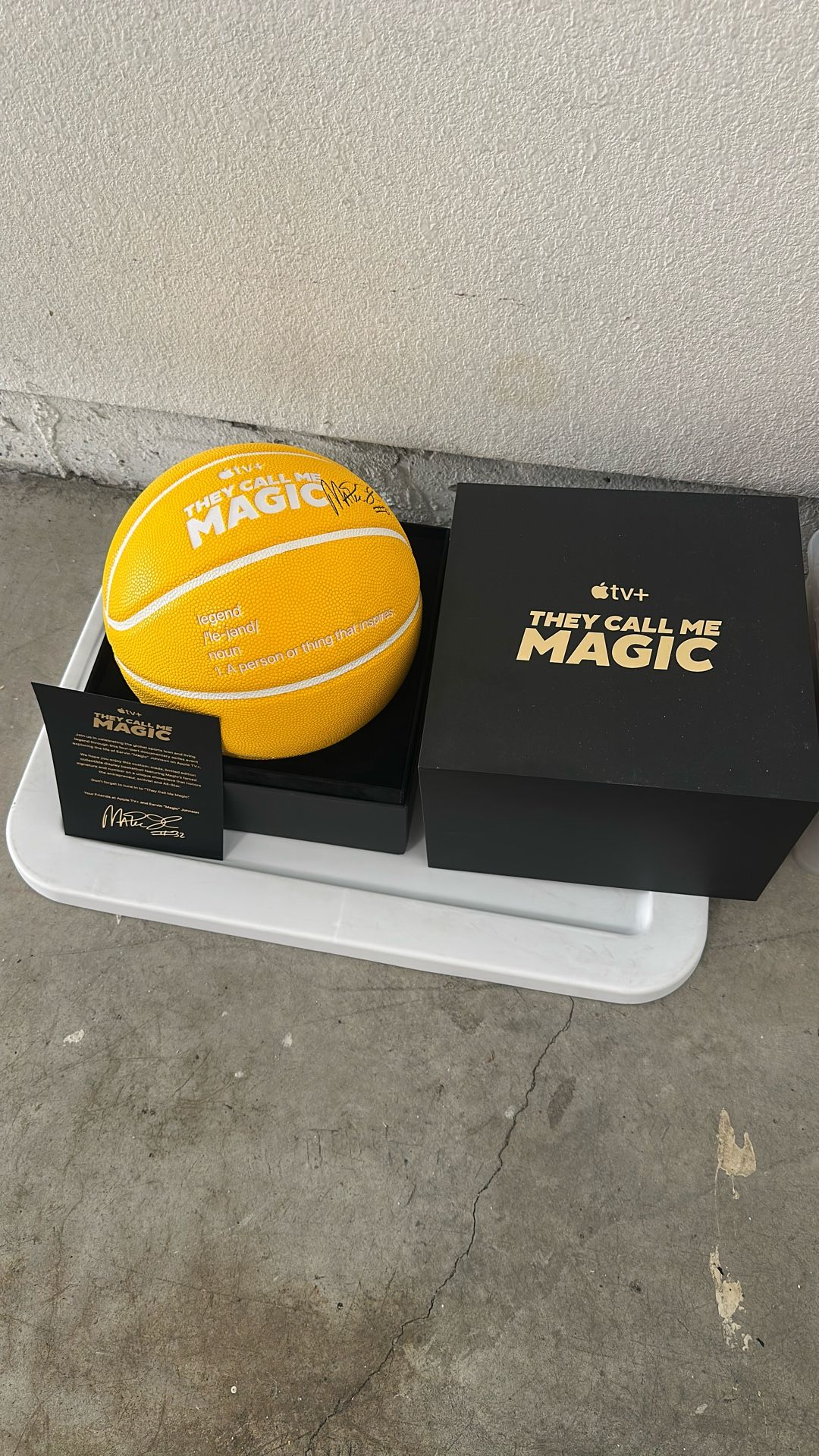 They Call Me Magic Basketball