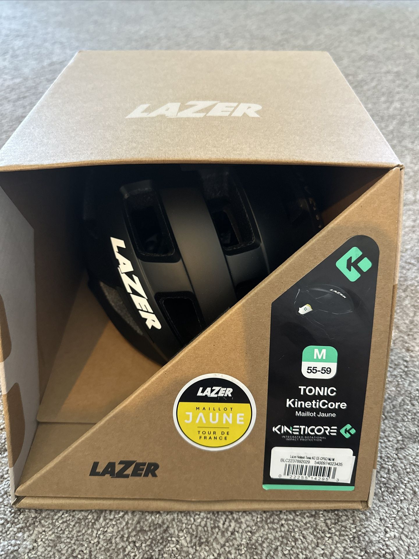 Lazer Bike Bicycle Helmet New In box Size Medium Black