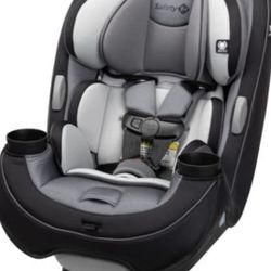 Safety 1st Grow and Go All-in-One Slim Convertible Car Seat, Rear Facing, 5-40 lbs, Forward Facing (30–65 lbs), High Back Booster Seat 40-100 pounds, 