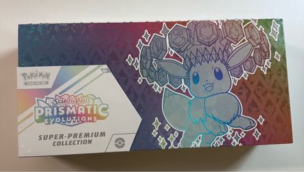 Pokemon Scarlet & Violet Prismatic Evolutions Super Premium Collection