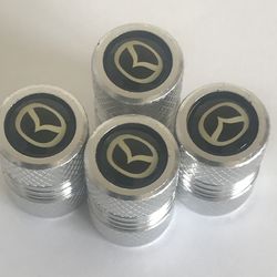 Tire valve caps for Mazda cars