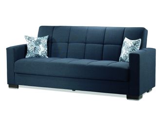 Capella Denim Dark Blue Sofa Bed