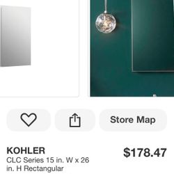 The Hold Look Of Kohler Medicine Cabinet 15x26 White Interior 
