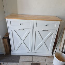 Doble trash Cabinet