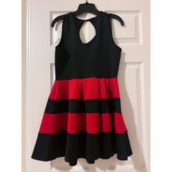 NWOT Sapphire Dolls Black & Red Sleeveless Dress, Junior 13