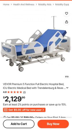 Electric Home Bed for Sale / Brand new in the box.