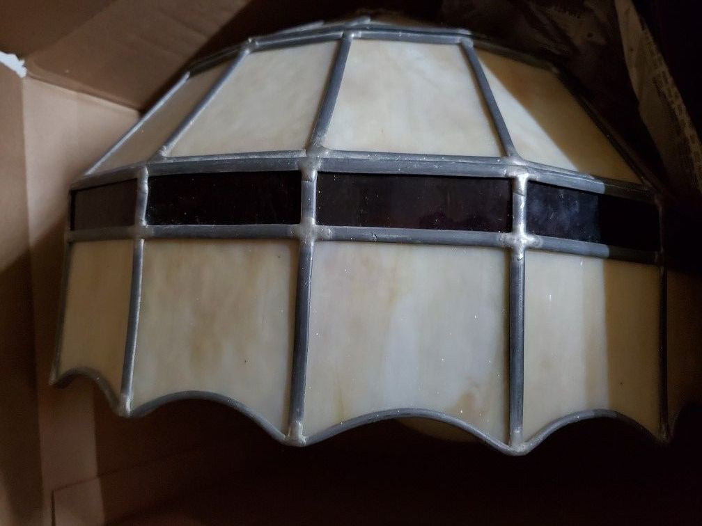 Tiffany Style Hanging Swag Light