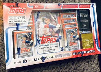 Topps 2025 Update Series Baseball Superbox