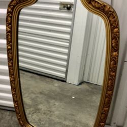 Vintage Gold Mirror 39x21x1.5