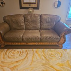 Gorgeous Leather Sofa  