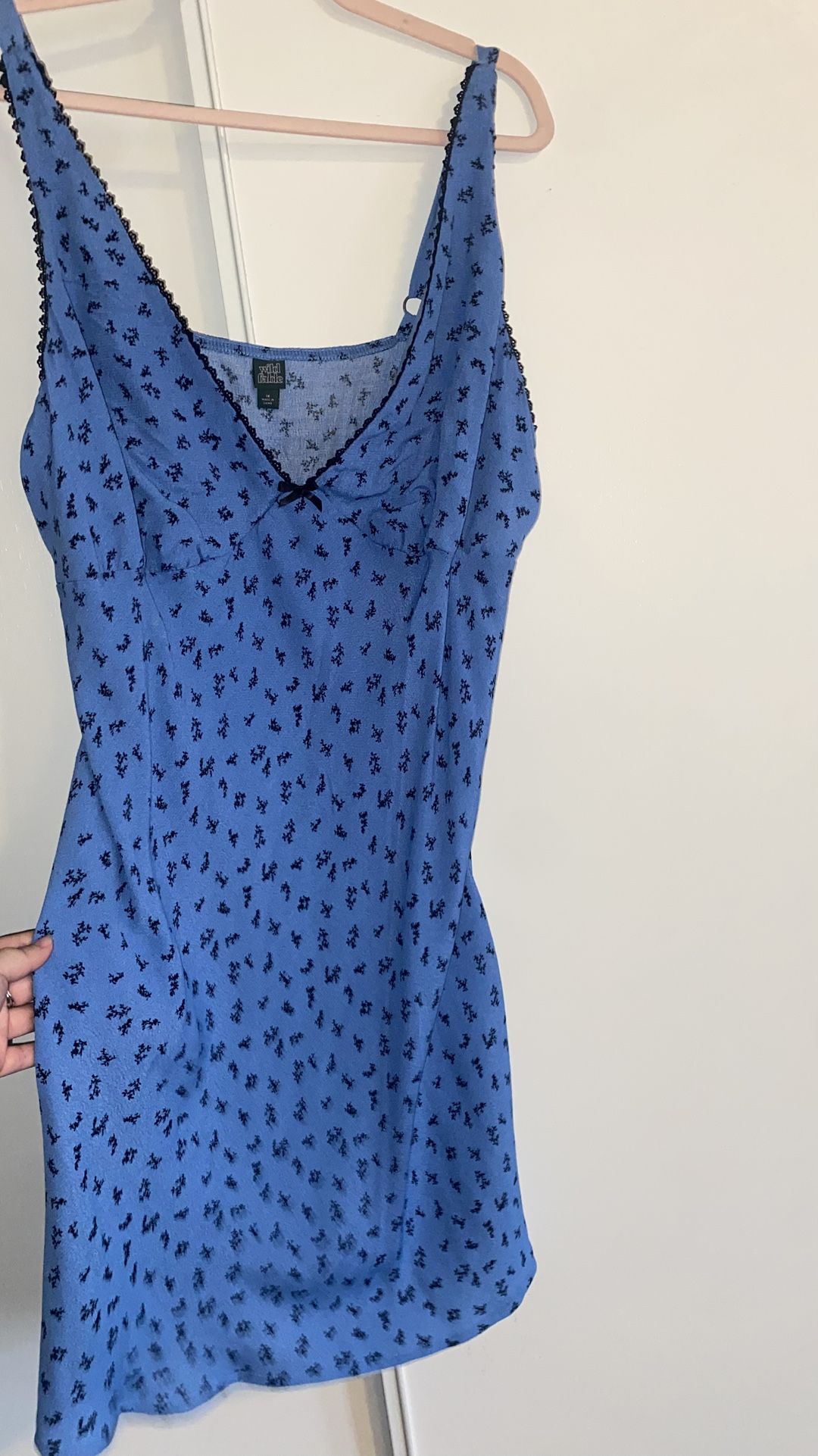 Blue dress