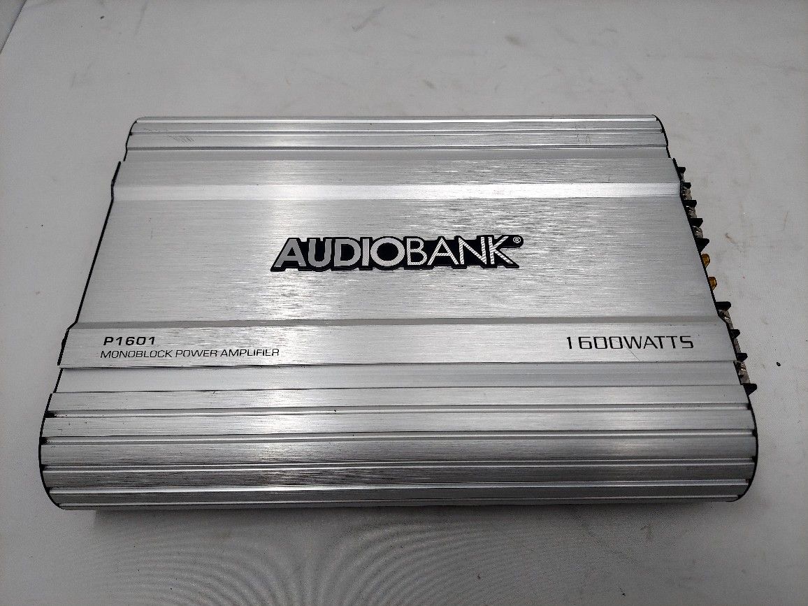 Audiobank Amplifier • Model: P1601
