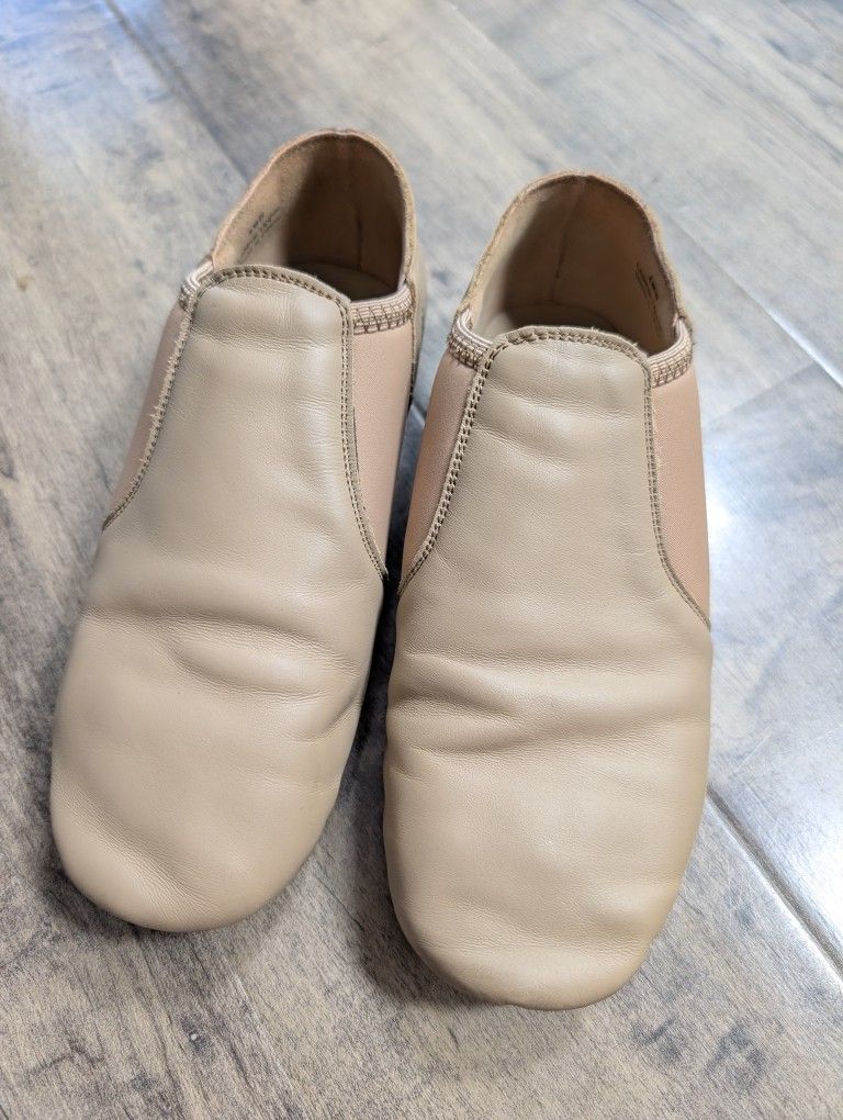 Stelle Leather Jazz Dance Upper Slip On For Girls/Boys  Us 4MB