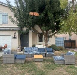 High quality deep seating cushions fully assembled inside the box patio furniture set 🚛🚎🆕☑️