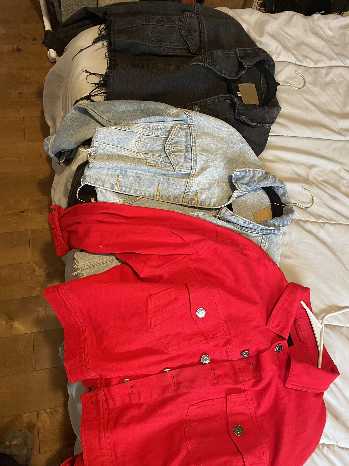 Jean Jackets (-$10 each or $25 for all 3)