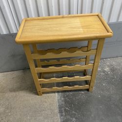 Wine Rack And Wine Cooler For 8 Bottles